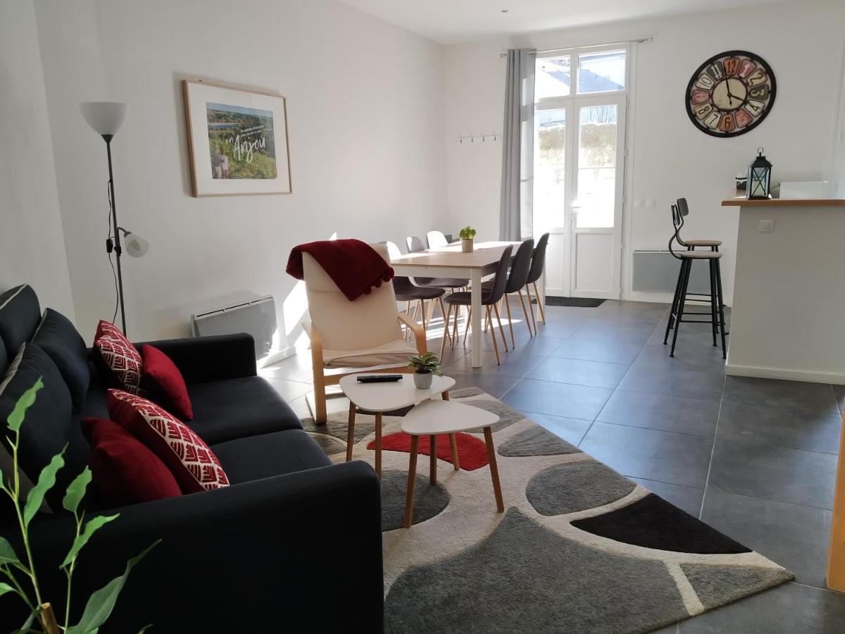 Jolie Maison Tuffeau Centre De Saumur Avec Local Velos Eksteriør billede