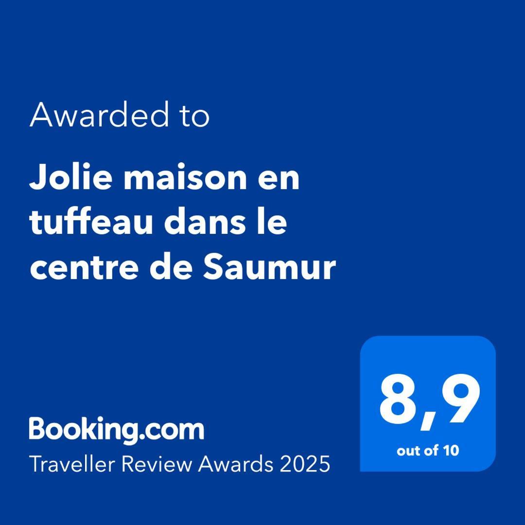 Jolie Maison Tuffeau Centre De Saumur Avec Local Velos Eksteriør billede